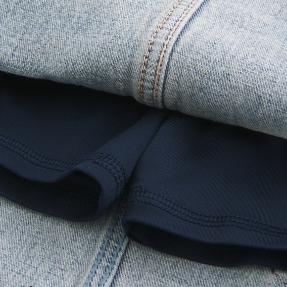 Hollister light Blue skort size 6 - Picture 2 of 3